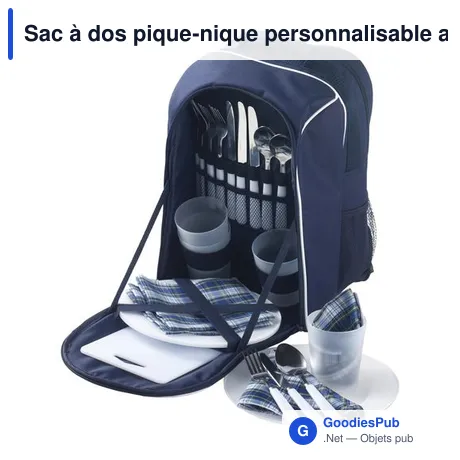 Sac à dos pique-nique personnalisable avec logo - Neo