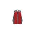 Variante rouge - Sac à dos pliable personnalisable Chermel avec logo