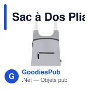 Sac à Dos Pliable Cladox - Miniature 2