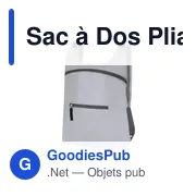 Sac à Dos Pliable Cladox - Miniature 3