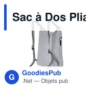 Sac à Dos Pliable Cladox - Miniature 4