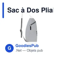 Sac à Dos Pliable Cladox - Miniature 6