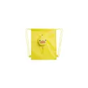 Variante jaune - Sac à dos pliable personnalisable Kissa avec logo