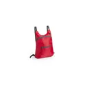 Variante rouge - Sac à dos pliable personnalisable avec logo - Mathis