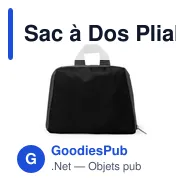 Sac à Dos Pliable Mendy - Miniature 5
