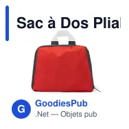 Sac à Dos Pliable Mendy - Miniature 9