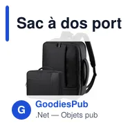 Sac à dos porte-documents personnalisable avec logo - Hurkon - Miniature 1