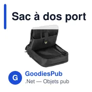 Sac à dos porte-documents personnalisable avec logo - Hurkon - Miniature 6