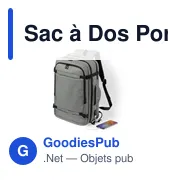Sac à dos personnalisable Sulkan avec logo pour ordinateur et documents - Miniature 2