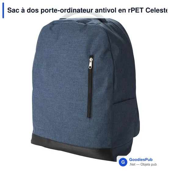 Sac à dos antivol personnalisable pour ordinateur avec logo - Image 12