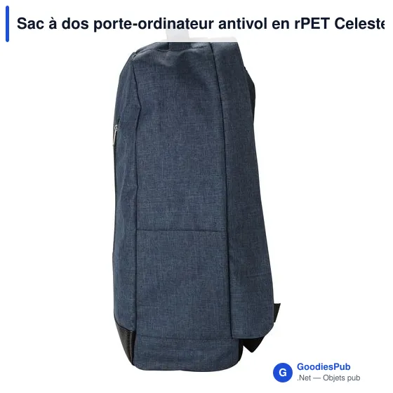 Sac à dos antivol personnalisable pour ordinateur avec logo - Image 5