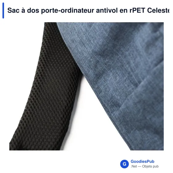 Sac à dos antivol personnalisable pour ordinateur avec logo - Image 7