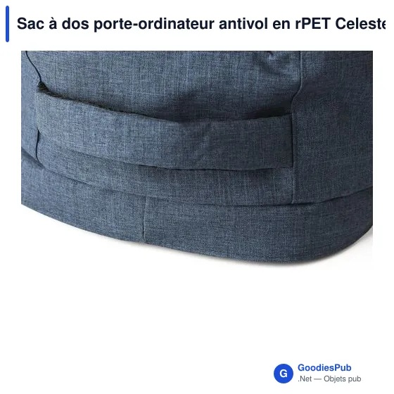 Sac à dos antivol personnalisable pour ordinateur avec logo - Image 9