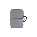 Variante gris clair - Sac à dos porte-ordinateur personnalisable Mallory avec logo