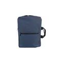 Variante bleu - Sac à dos porte-ordinateur personnalisable Mallory avec logo