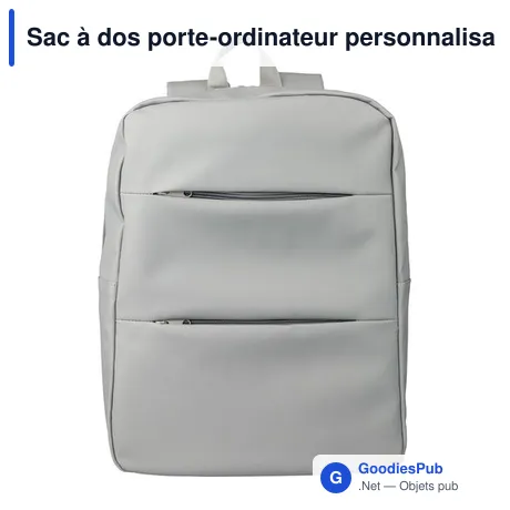 Sac à dos porte-ordinateur personnalisable Felicia avec logo