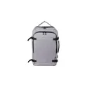 Variante gris clair - Sac à dos porte-ordinateur personnalisable 17'' avec logo - Malcolm