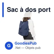Sac à dos porte-ordinateur personnalisable avec logo - Osric - Miniature 5