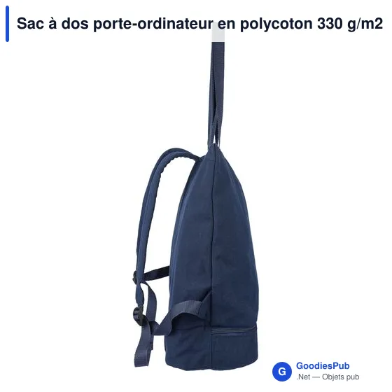Sac à dos porte-ordinateur personnalisable avec logo - Osric - Image 7