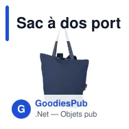 Sac à dos porte-ordinateur personnalisable avec logo - Osric - Miniature 8