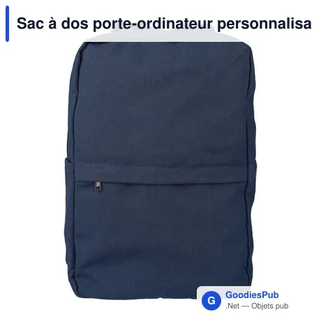 Sac à dos porte-ordinateur personnalisable Seraphina avec logo