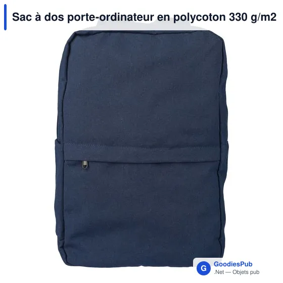 Sac à dos porte-ordinateur personnalisable Seraphina avec logo - Image 1