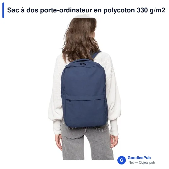 Sac à dos porte-ordinateur personnalisable Seraphina avec logo - Image 3