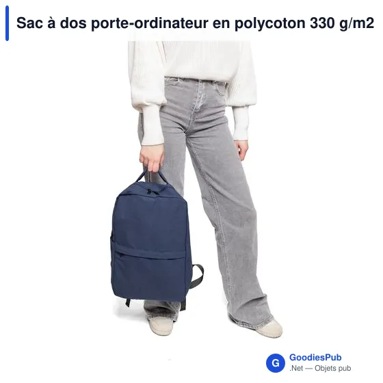 Sac à dos porte-ordinateur personnalisable Seraphina avec logo - Image 4