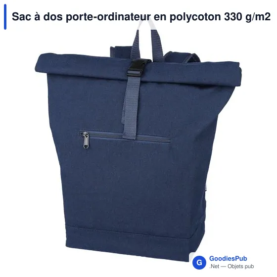 Sac à dos porte-ordinateur personnalisable Thaddeux avec logo - Image 2