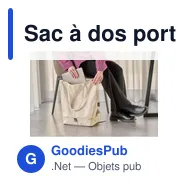 Sac à dos porte-ordinateur personnalisable Thaddeux avec logo - Miniature 12