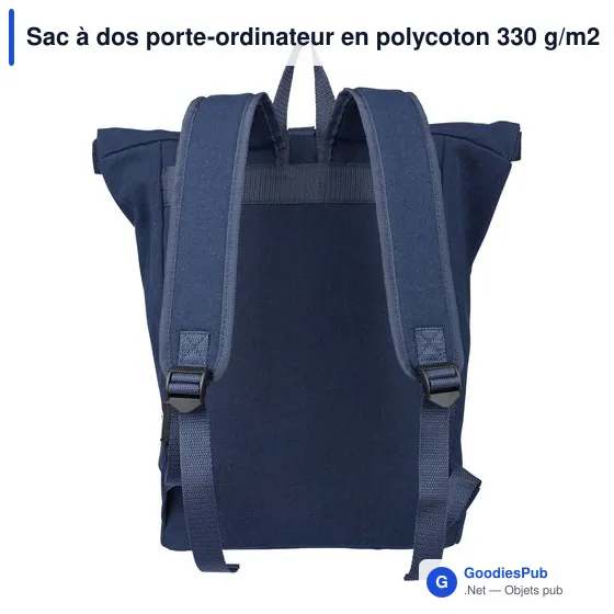 Sac à dos porte-ordinateur personnalisable Thaddeux avec logo - Image 5