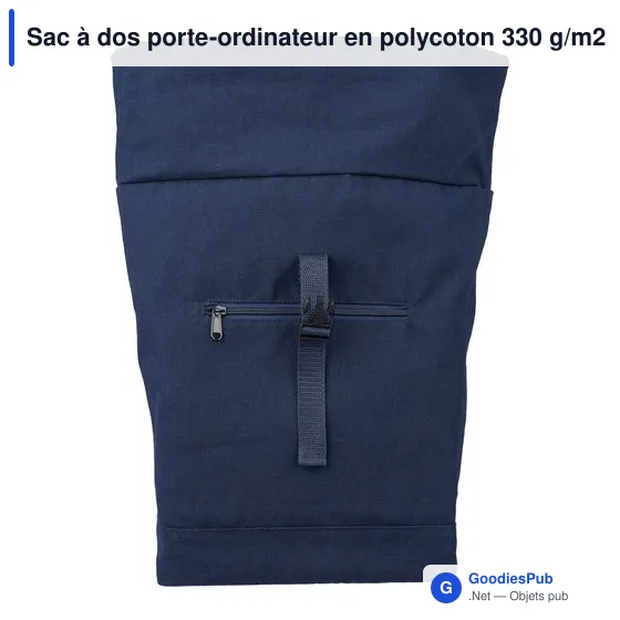 Sac à dos porte-ordinateur personnalisable Thaddeux avec logo - Image 6