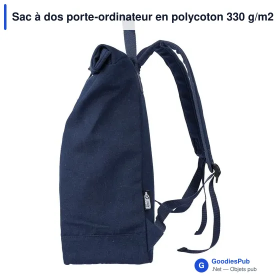 Sac à dos porte-ordinateur personnalisable Thaddeux avec logo - Image 7