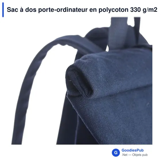 Sac à dos porte-ordinateur personnalisable Thaddeux avec logo - Image 9