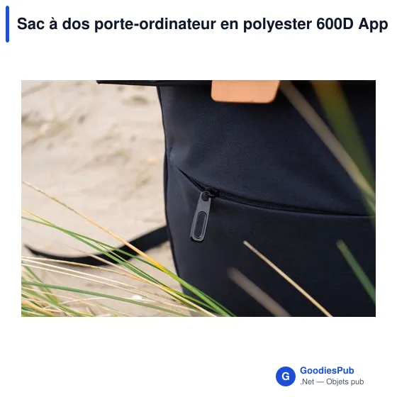 Sac à dos porte-ordinateur personnalisable Appolo avec logo - Image 11