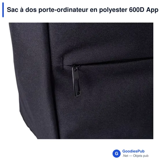 Sac à dos porte-ordinateur personnalisable Appolo avec logo - Image 6
