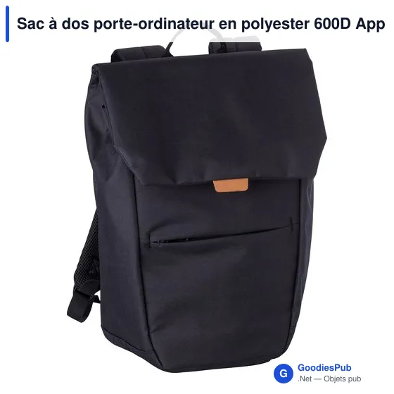 Sac à dos porte-ordinateur personnalisable Appolo avec logo - Image 7