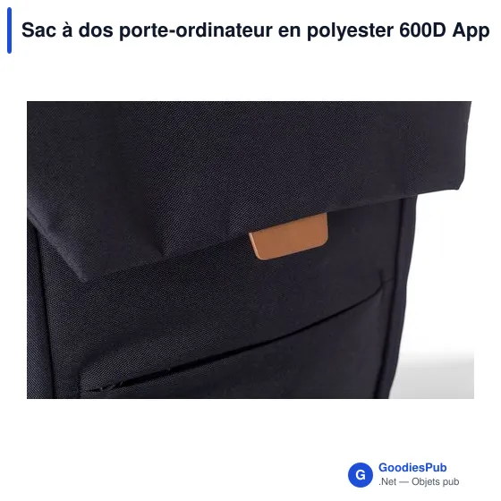 Sac à dos porte-ordinateur personnalisable Appolo avec logo - Image 8