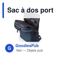 Sac à dos porte-ordinateur personnalisable avec logo - Nicolas - Miniature 11
