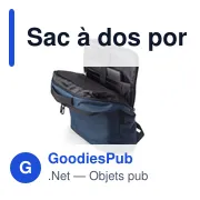 Sac à dos porte-ordinateur personnalisable avec logo - Nicolas - Miniature 4