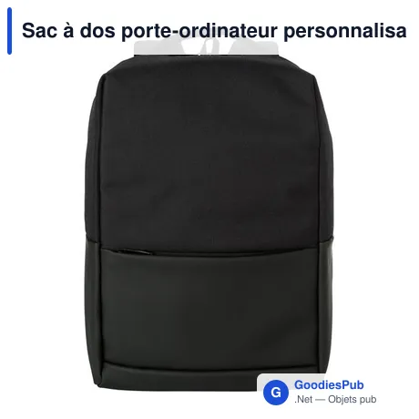 Sac à dos porte-ordinateur personnalisable avec logo - Oscar