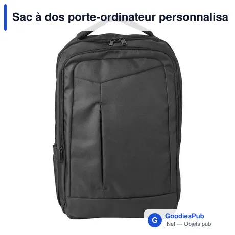 Sac à dos porte-ordinateur personnalisable avec logo - Cassandre