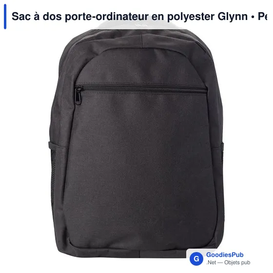 Sac à dos porte-ordinateur personnalisable Glynn avec logo - Image 6