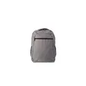 Variante gris - Sac à dos porte-ordinateur personnalisable Glynn avec logo