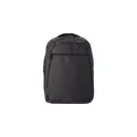 Variante noir - Sac à dos porte-ordinateur personnalisable Glynn avec logo