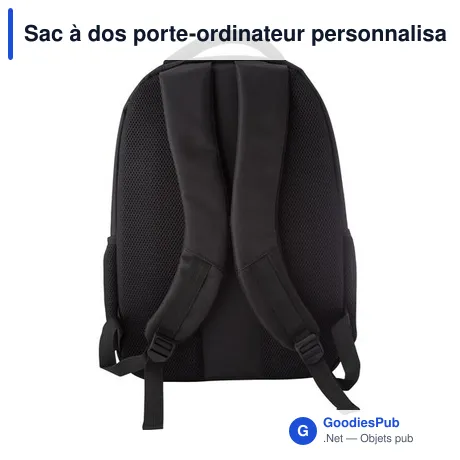 Sac à dos porte-ordinateur personnalisable avec logo - Ivan
