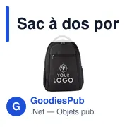 Sac à dos porte-ordinateur personnalisable avec logo - Ivan - Miniature 5