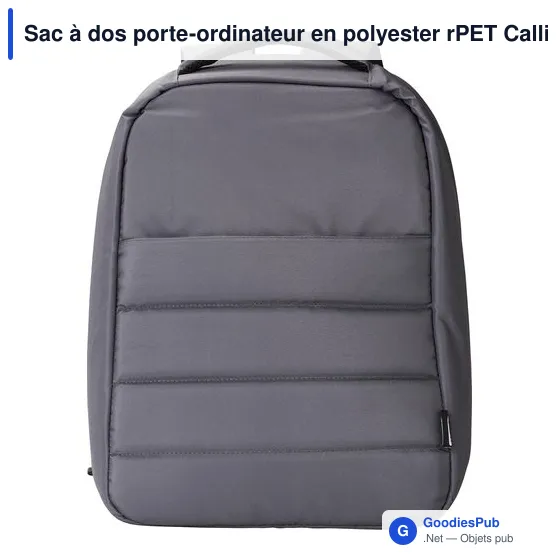 Sac à dos porte-ordinateur personnalisable Calliope avec logo - Image 11