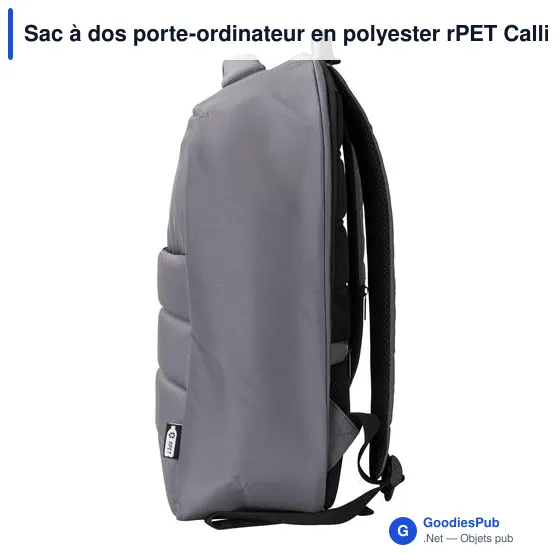 Sac à dos porte-ordinateur personnalisable Calliope avec logo - Image 5