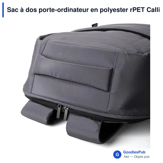 Sac à dos porte-ordinateur personnalisable Calliope avec logo - Image 10